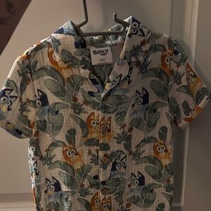 Target Kids Matching Set - Bluey Patterned Shirt